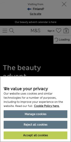 Mobile page screenshot