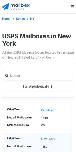 Mobile page screenshot