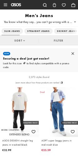 Mobile page screenshot