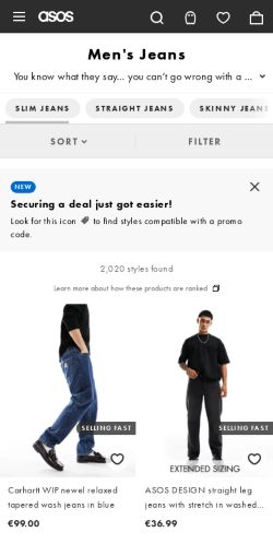 Mobile page screenshot