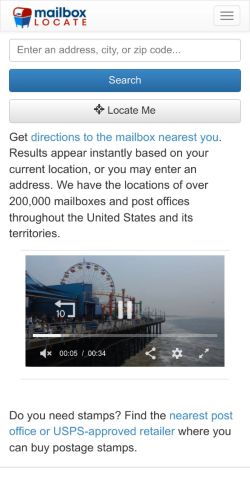 Mobile page screenshot