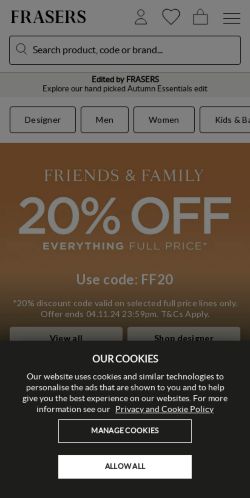 Mobile page screenshot