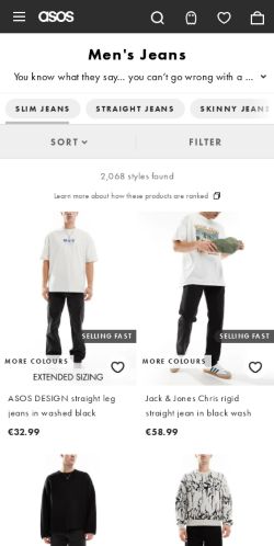 Mobile page screenshot