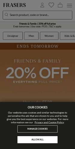 Mobile page screenshot