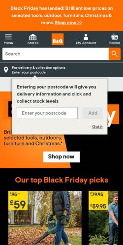 Mobile page screenshot