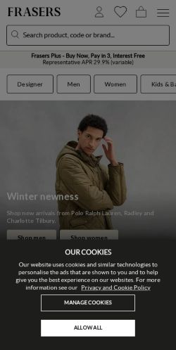 Mobile page screenshot