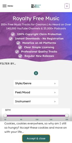 Mobile page screenshot
