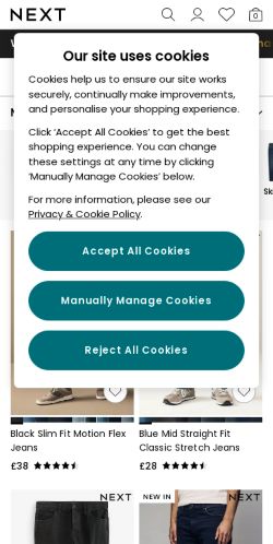Mobile page screenshot