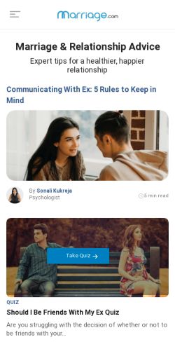 Mobile page screenshot