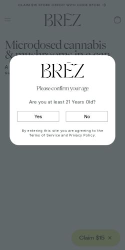 Mobile page screenshot