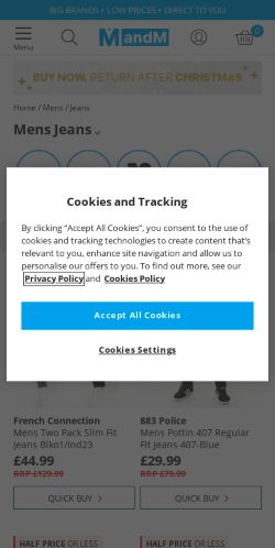 Mobile page screenshot