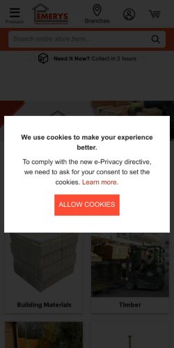 Mobile page screenshot