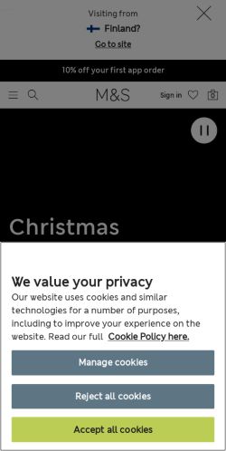 Mobile page screenshot