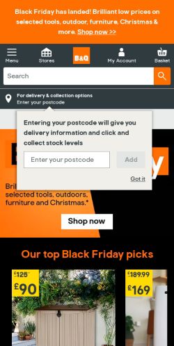 Mobile page screenshot