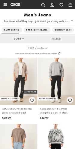 Mobile page screenshot