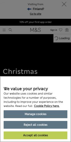 Mobile page screenshot