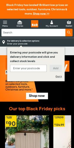 Mobile page screenshot