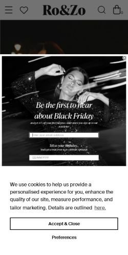 Mobile page screenshot