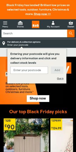 Mobile page screenshot