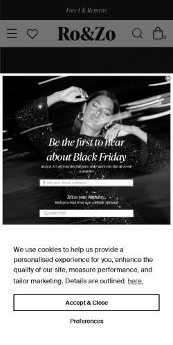 Mobile page screenshot