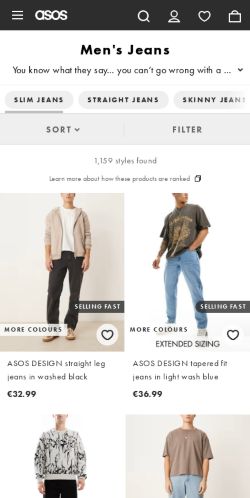 Mobile page screenshot