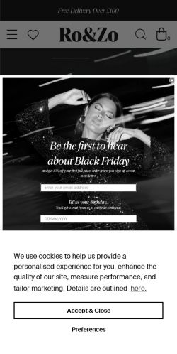 Mobile page screenshot