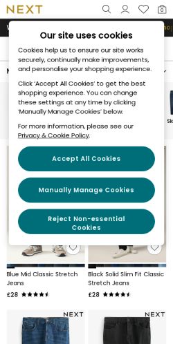 Mobile page screenshot