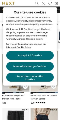 Mobile page screenshot