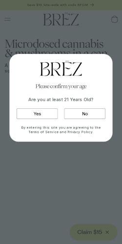 Mobile page screenshot