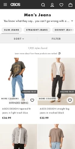 Mobile page screenshot