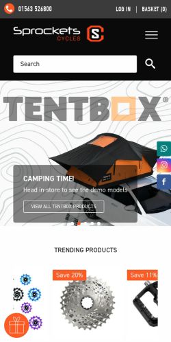 Mobile page screenshot