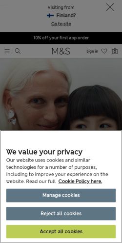 Mobile page screenshot