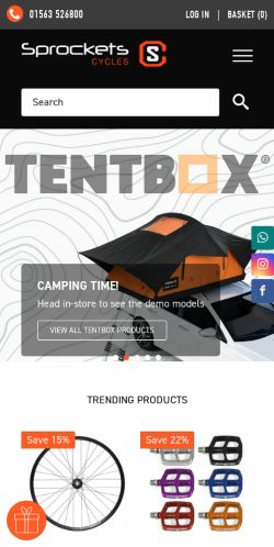 Mobile page screenshot