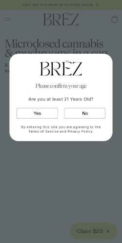 Mobile page screenshot