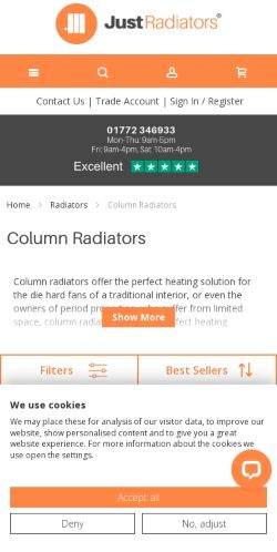Mobile page screenshot