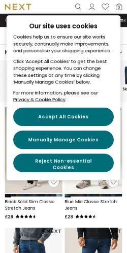 Mobile page screenshot