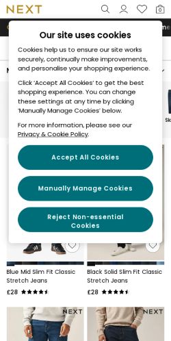 Mobile page screenshot