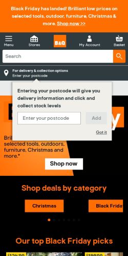 Mobile page screenshot