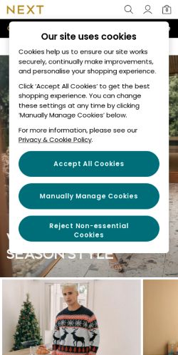 Mobile page screenshot