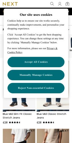 Mobile page screenshot