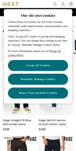 Mobile page screenshot