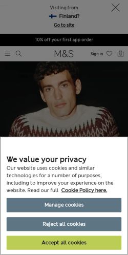 Mobile page screenshot