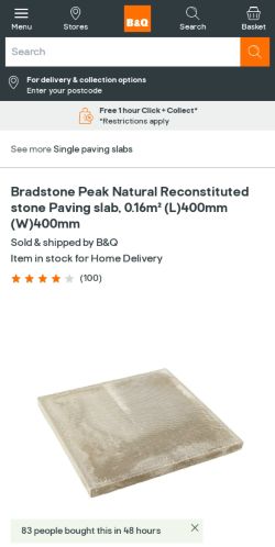 Mobile page screenshot