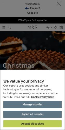 Mobile page screenshot