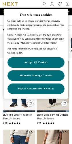 Mobile page screenshot