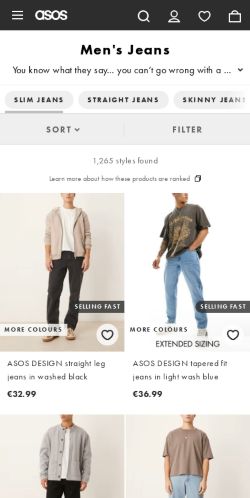 Mobile page screenshot