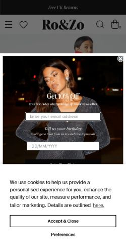 Mobile page screenshot