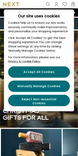 Mobile page screenshot