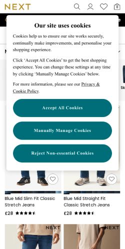 Mobile page screenshot