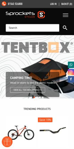 Mobile page screenshot